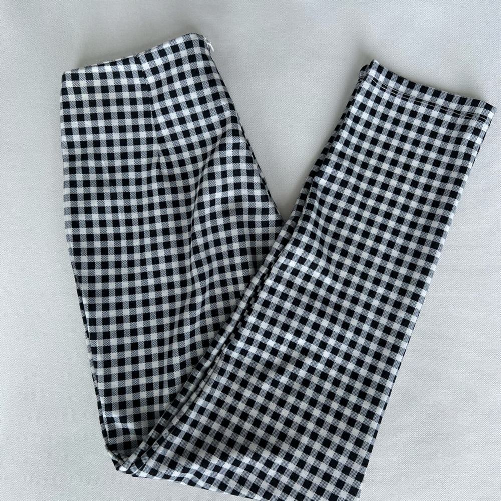 Black and White Gingham Princess Polly Pants